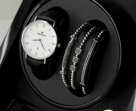 Luxury Set Silver Watch&Brooks Bracelets [2]