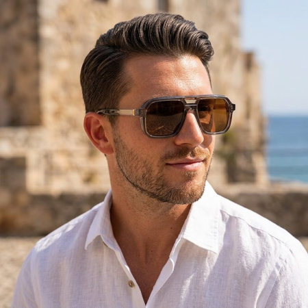 Ochelari Brooks Aurevant Cognac Matte Frame [1]