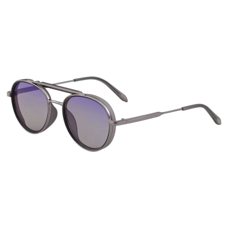 BARBATI - Ochelari Brooks Aviator Black Semi-Transparent