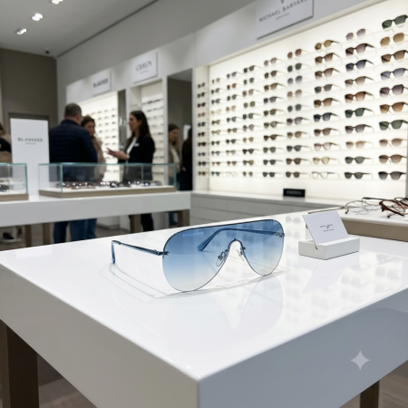 Ochelari Brooks Aviator Bleu Minimalist [3]