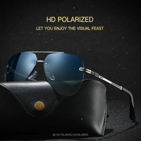 Ochelari Brooks Aviator Blue Degrade Polarized [1]