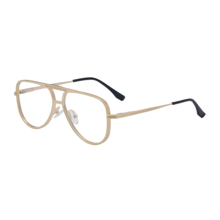 RAME OCHELARI - Ochelari Brooks Aviator Bold Gold Frame