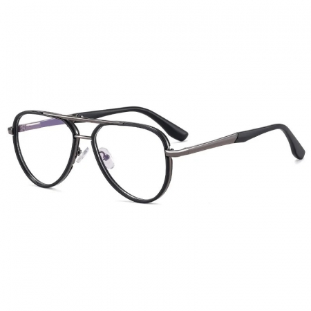 RAME OCHELARI - Ochelari Brooks Aviator Full Black Ecko
