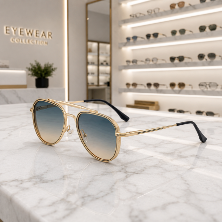 Ochelari Brooks Aviator Gold Elite [4]