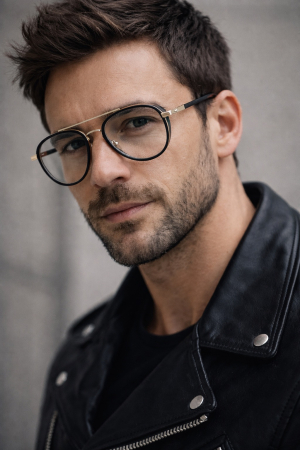 Ochelari Brooks Aviator Gold Raven [2]