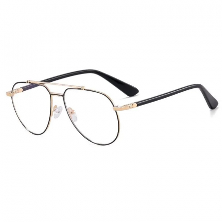 RAME OCHELARI - Ochelari Brooks Aviator GoldBlack Delta