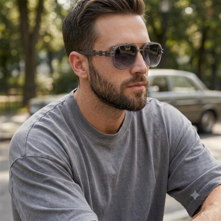 Ochelari Brooks Aviator Gray Phantom [1]