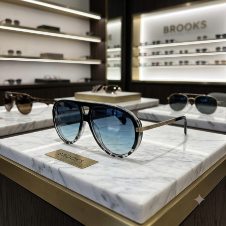 Ochelari Brooks Aviator Monaco Blue [3]