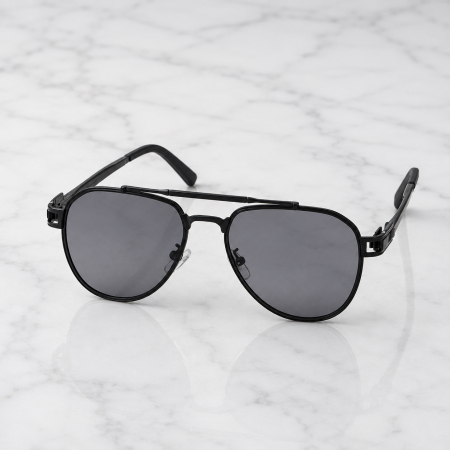 Ochelari Brooks Aviator Polarized Black Noir [2]