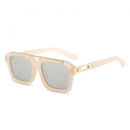 OCHELARI BROOKS - Ochelari Brooks Beige Bold Frame