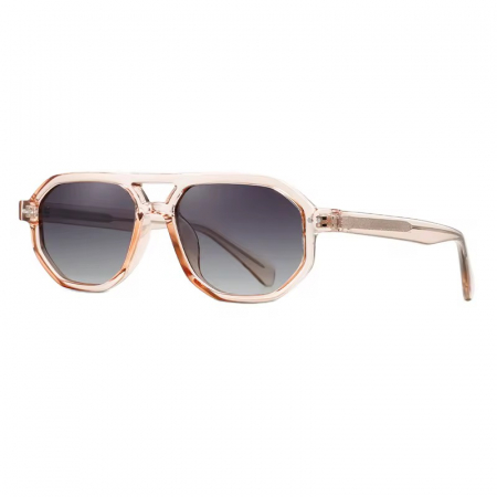 OCHELARI BROOKS - Ochelari Brooks Beige Old Money Design