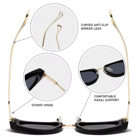 Ochelari Brooks Black Cat Eye [5]