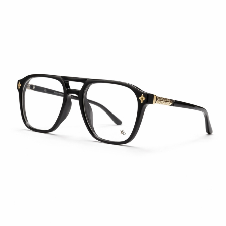 RAME OCHELARI - Ochelari Brooks Black Frame Chrome