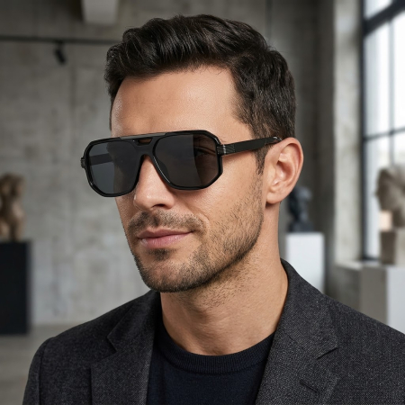 Ochelari Brooks Black Hardon Polarized [1]