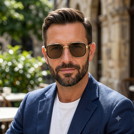 Ochelari Brooks Black POLARIZED Lens Maro [1]