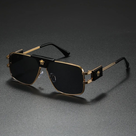 BARBATI - Ochelari Brooks Black Vesuvio Medusa