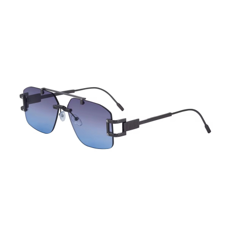 BARBATI - Ochelari Brooks Blue Degrade Rimeless Gatopardo