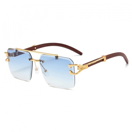 BARBATI - Ochelari Brooks Blue Gatopardo Ocean