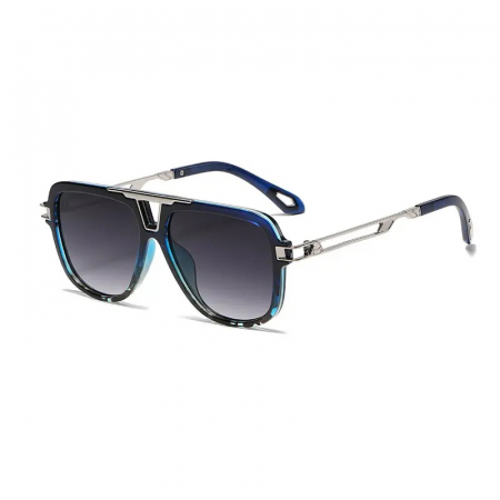 BARBATI - Ochelari Brooks Blue Semi-Transparent Baron