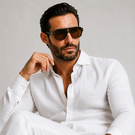 Ochelari Brooks Bold Arrow Matte Cognac Polarized [1]