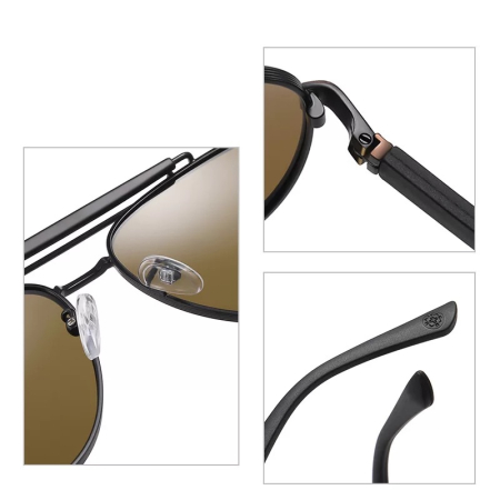 Ochelari Brooks Brown Aviator Mark [3]