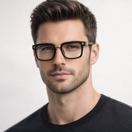 Ochelari Brooks Chrome Luxury Fleur De Lis [1]