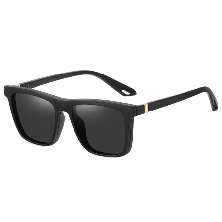 RAME OCHELARI - Ochelari Brooks Clip On Wayfarer Black