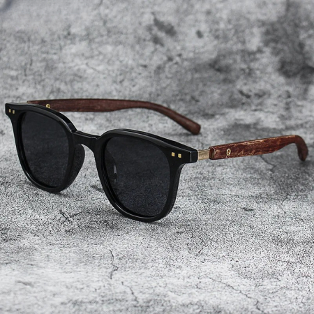Ochelari Brooks Clubmaster Wood [1]