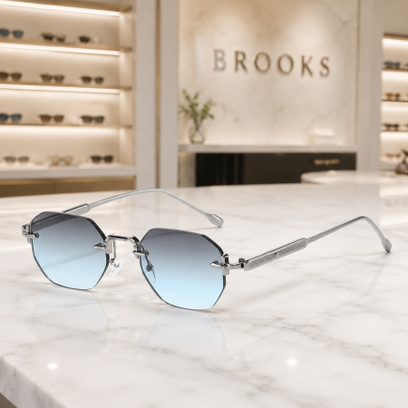 Ochelari Brooks Crystal Blue Rimeless [3]