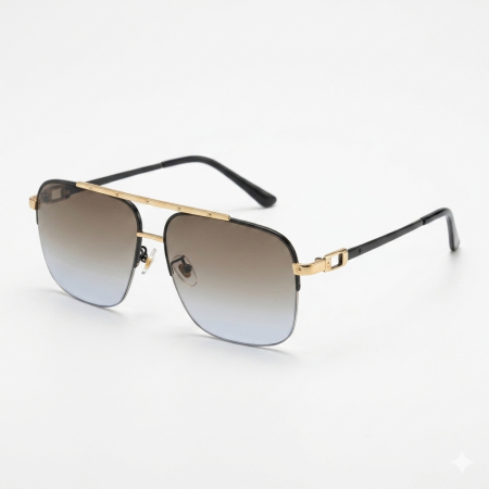 BARBATI - Ochelari Brooks Degrade Lens Semi-Transparent Verre