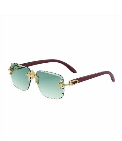 OCHELARI BROOKS - Ochelari Brooks Diamond Cross Green Lens