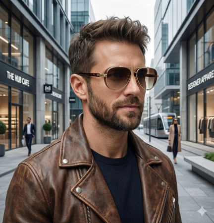 Ochelari Brooks Exclusive Aviator Gentleman [1]