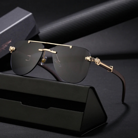 Ochelari Brooks Frameless Aviator Gatopardo [1]