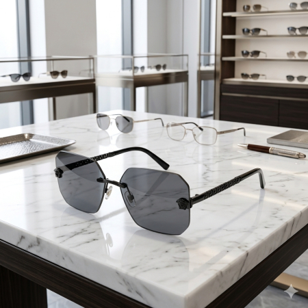 Ochelari Brooks Full Black Medusa Rimeless [3]