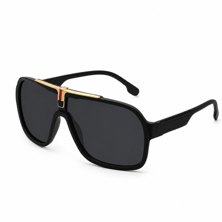 OCHELARI BROOKS - Ochelari Brooks Full Black Oversized Ventro
