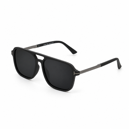 OCHELARI BROOKS - Ochelari Brooks Full Black Polarized T-Frame