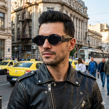 Ochelari Brooks Full Black Punk [1]