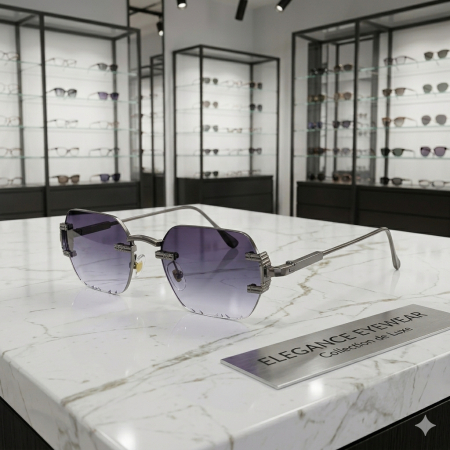 Ochelari Brooks Full Metal Rimeless Turner [2]