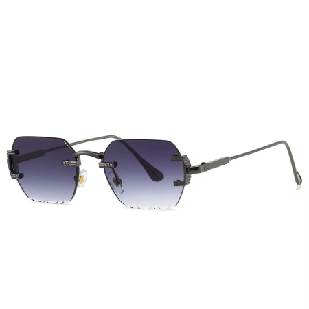 OCHELARI BROOKS - Ochelari Brooks Full Metal Rimeless Turner