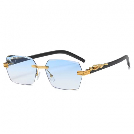 BARBATI - Ochelari Brooks Gatopardo Blue Lens
