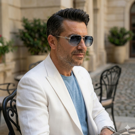 Ochelari Brooks Gatopardo Blue Monaco [2]