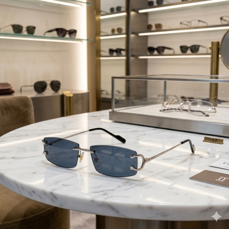 Ochelari Brooks Gatopardo Rimeless Vintage [3]