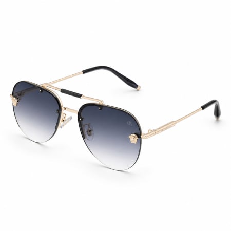 OCHELARI BROOKS - Ochelari Brooks Gold Aviator Medusa Rimeless