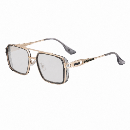 BARBATI - Ochelari Brooks Gold Gray Semi-Transparent