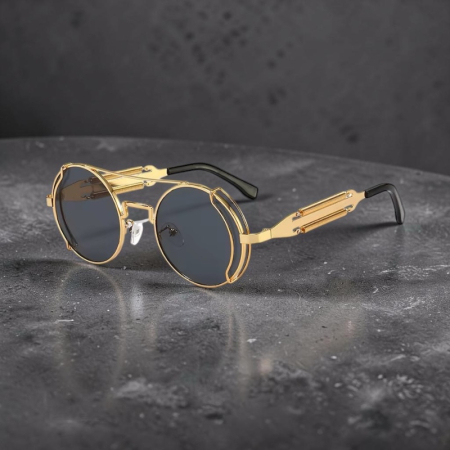 Ochelari Brooks Gold Punk Arque [2]
