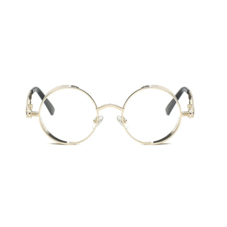 Ochelari Brooks Gold Punk Transparent Lens [1]