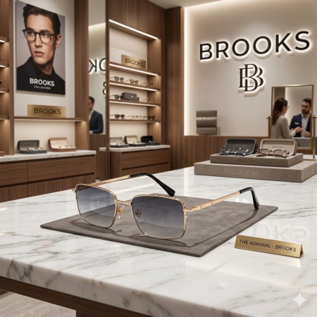 Ochelari Brooks Gold Rimeless Exquisite Vellier [2]