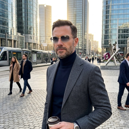 Ochelari Brooks Gold Rimeless Exquisite Vellier [1]