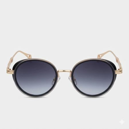 Ochelari Brooks Gold Round Modish [4]