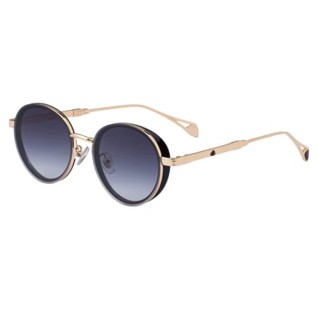 OCHELARI BROOKS - Ochelari Brooks Gold Round Modish
